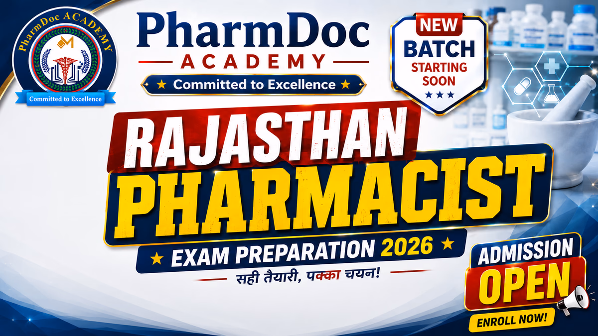 Rajasthan Pharmacist Exam